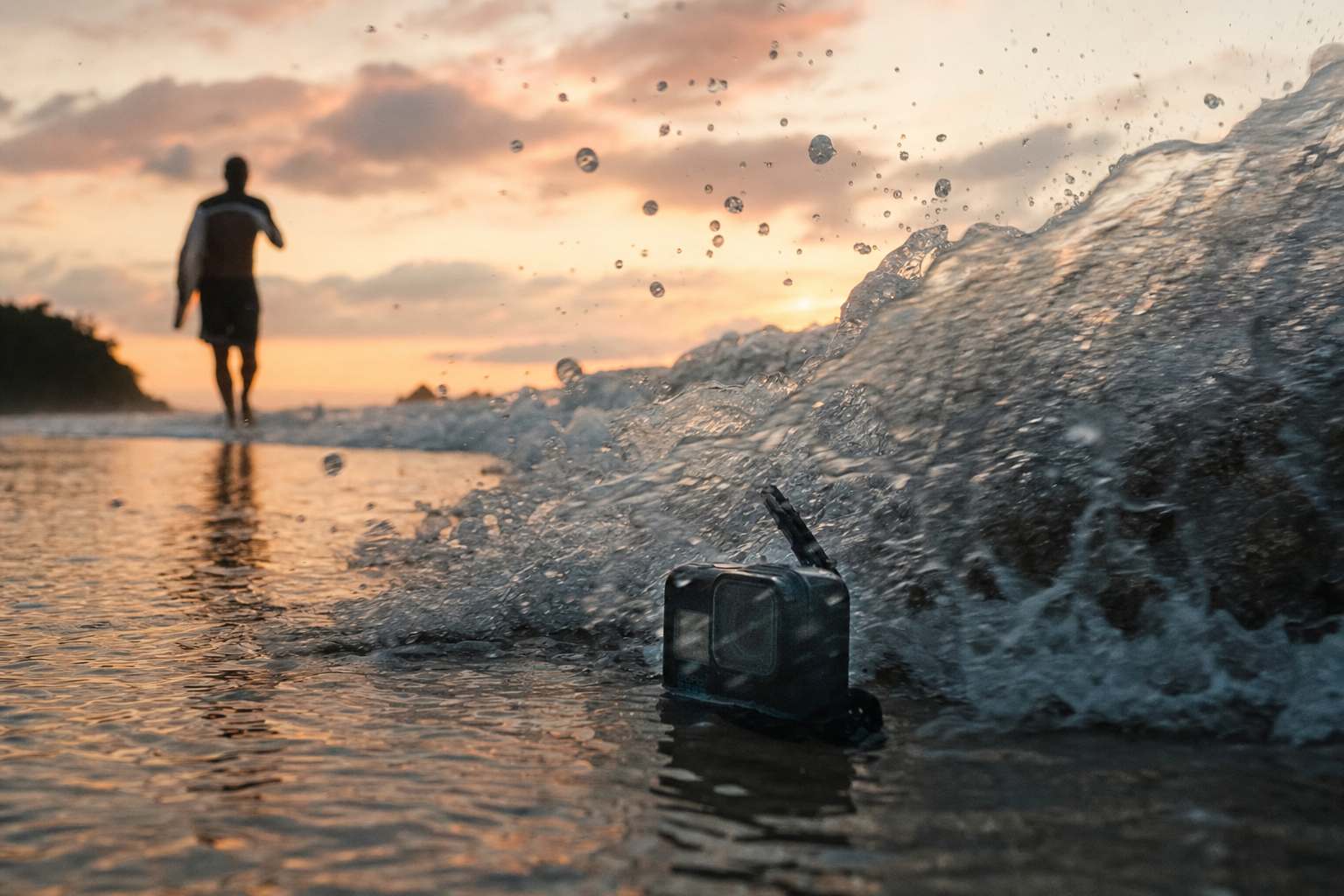 Cinematic Strand-Shots mit der Actioncam 2026
