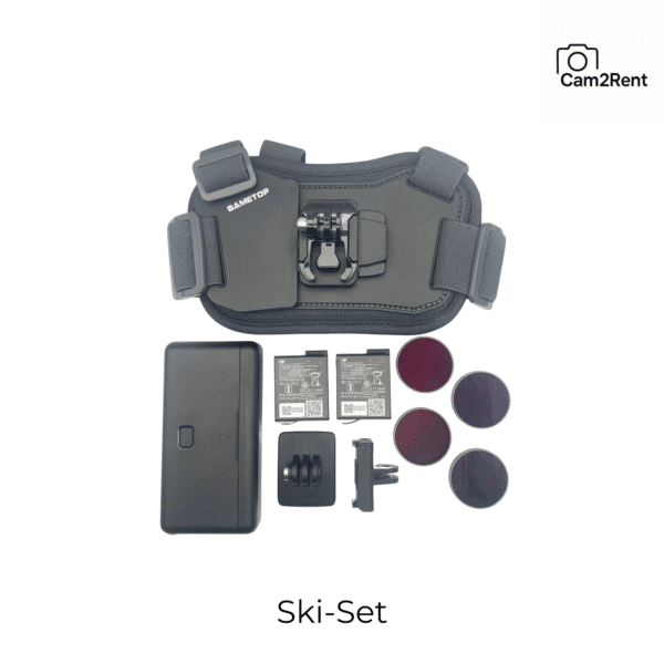 Kamera Ski Set mieten – Actioncam Zubehör