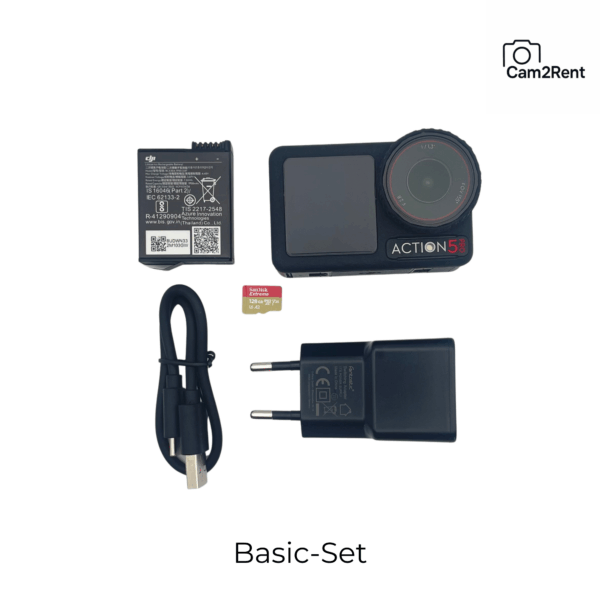 Basic Kamera Set – Actioncam Verleih