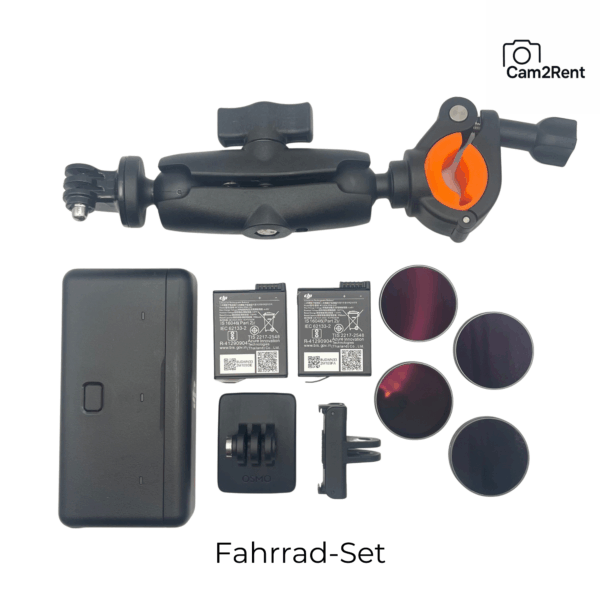 Fahrrad Kamera Set mit Halterung